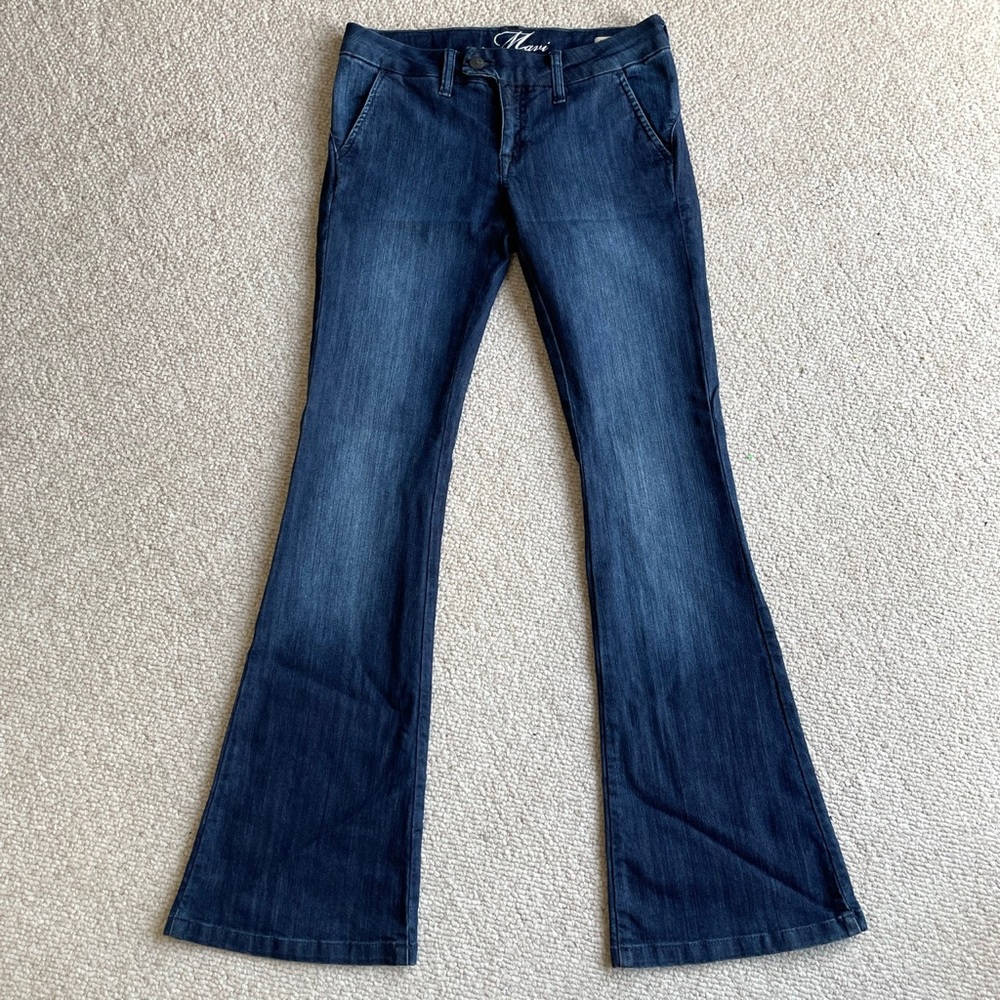 Mavi Womens Alissa Low Rise Trouser boot cut flare Jean